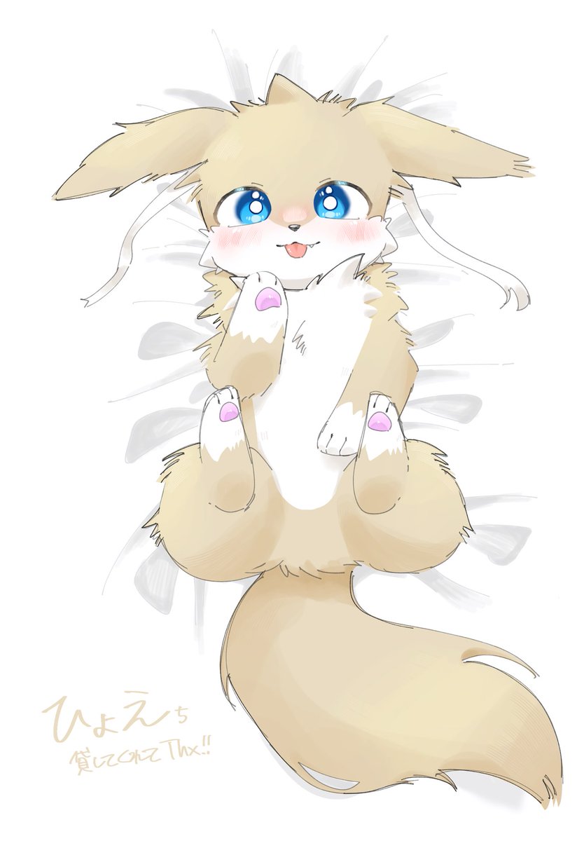 ひょえち！！！！🐾🧡🐾🤍