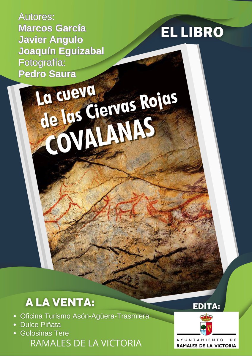 RamalesInforma's tweet photo. 📚 LIBRO SOBRE COVALANAS
El Ayuntamiento ha editado un libro dedicado a uno de los grandes tesoros de nuestro patrimonio histórico y cultural: “La cueva de las Ciervas Rojas. Covalanas”.

+Info sobre el libro 👉 https://t.co/Ba8oKKHQEo

#Ramales #RamalesdelaVictoria #Patrimonio https://t.co/NaSpOddLwf