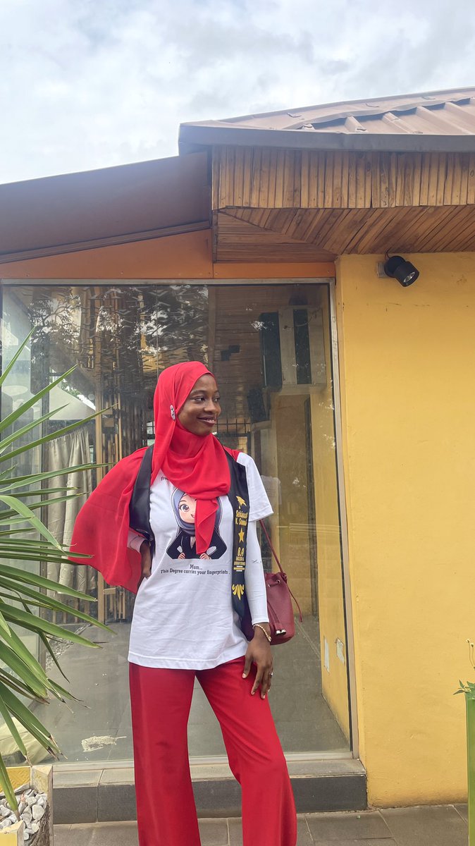 theadunnisanni's tweet photo. A documentary that started December 2022 ended July 2026.
Sekinat Oladunni Sanni, graduand of Unilorin🫰🎉. https://t.co/D53ESDGq6A