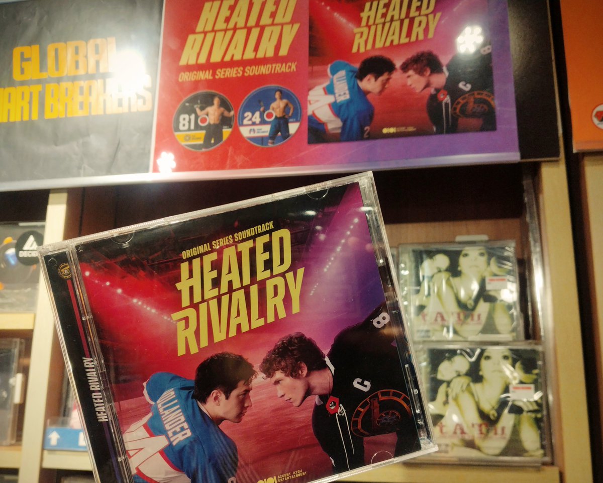 TOWER_Shibuya's tweet photo. 【#HeatedRivalry】
日本でも配信決定🏒❄️大ヒットドラマ「ヒーテッド・ライバルリー」待望のサントラがついにリリース！ドラマをきっかけにリバイバル・ヒット中のt.A.T.u.「All The Things She Said」をはじめ、劇中の印象的な楽曲を厳選収録した2枚組✨(ノ)
https://t.co/m0nHvmb9RT https://t.co/mVnbspfiqL