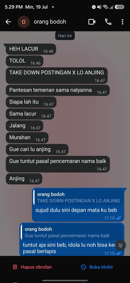 arcceyr's tweet photo. TOLONG BANTU UP LAGI GUYS !!
ini orang yang sama, bedanya dia chat aku sekarang. gimana perasaan kalian kalau kalian tau temen kalian bolak balik psikolog gara-gara kena kekerasan seskual, pasto marah kan? sama kaya aku, aku juga marah pastinya, gws deh siapapun kk dibalik no ini https://t.co/CyQtRKEOxn