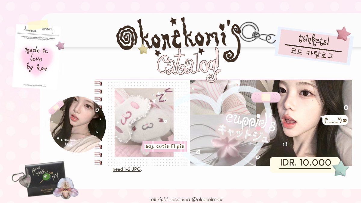 okonekomi's tweet photo. ˖ /  ꒰ help repost please? thankyou ꒱  

hallo aku punya rs layout gg yang bisa dijemput sekarang melalui dm atau kontak aku di tele ya!  ݃ ฺ 𝄞݁　⭐🪡 untuk harganya sudah tertera di pict! bila berminat jangan lupa untuk mt @. after dm ya! 

t. #bealanja ⁺ 𓂋 𓈒  ♡ https://t.co/1ErPcn4upR