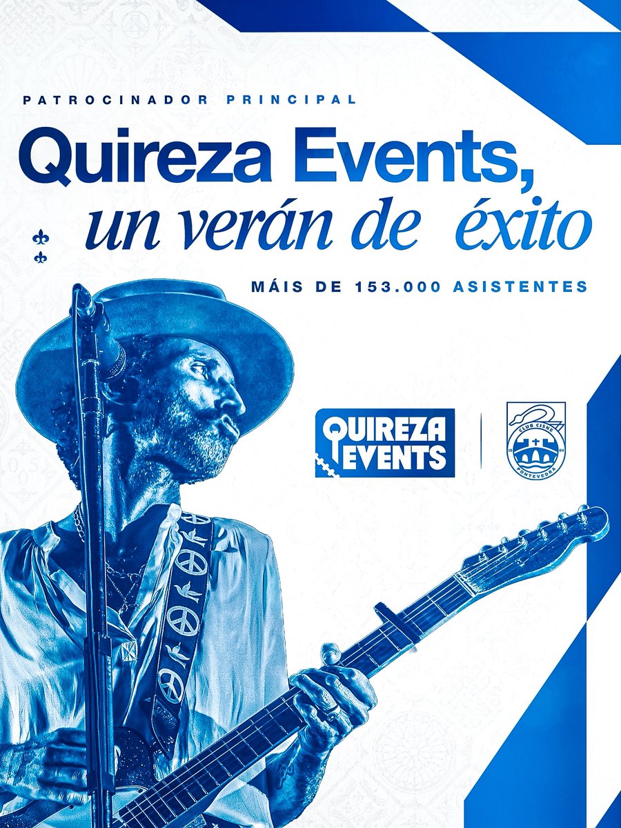 ClubCisneBalonm's tweet photo. Máis de 153.000 asistentes avalan o gran verán de Quireza Events.

No Club Cisne Balonmano estamos orgullosos de contar cun patrocinador principal que segue facendo medrar grandes proxectos dentro e fóra das pistas.

#Plansocialencepontevedra #XuntosAtaVoltar https://t.co/7WULNheVyg