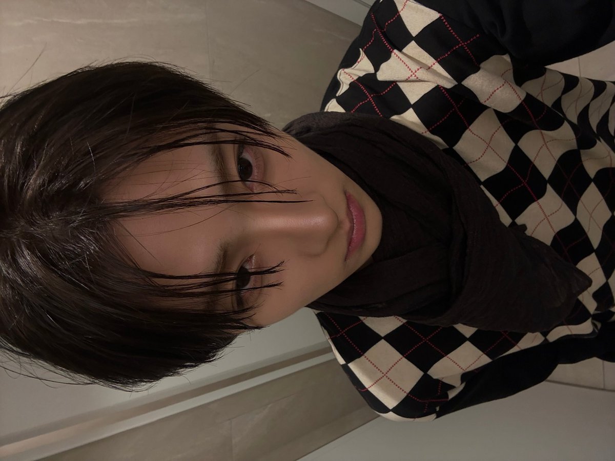 19wons's tweet photo. black hair sangwon with this outfit 🖤 https://t.co/Q5KoJkYdGz