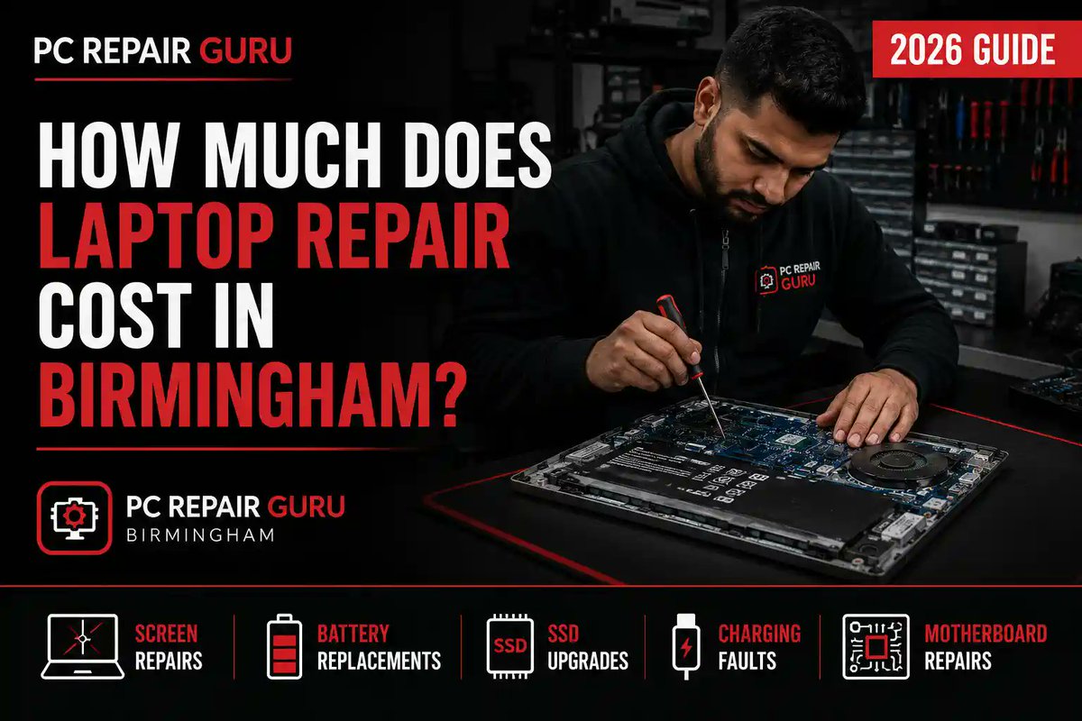 PC Repair Guru | Birmingham PC & Laptop Repairs tweet media