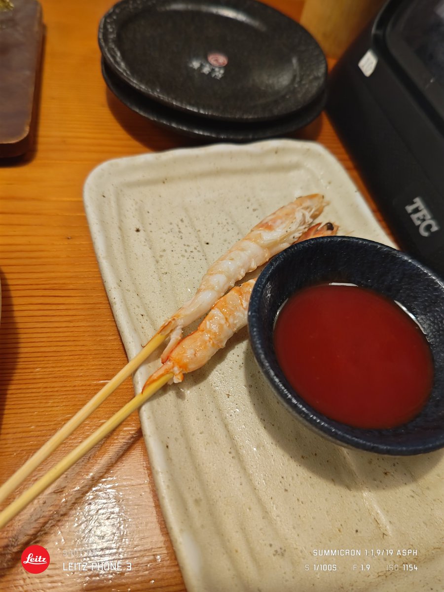 whitebell0824's tweet photo. 仕事でメンタル落ちてるうえに、Xの通知も来ないから見逃しが多くて凹む🥹
トリキで飲む〜
白姫🦐、地元以外で初めて食べるよ!
地元しか出回らないかと思ってた〜🫣 https://t.co/vkbZRDr2jj