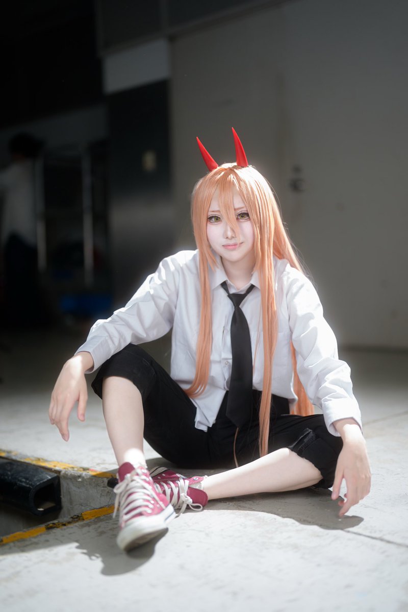 klglml's tweet photo. Cosplay チェンソーマン/パワー

  『嘘をつくのは人間だけじゃ』

 #アコスタTFT https://t.co/KWB7EDg47S