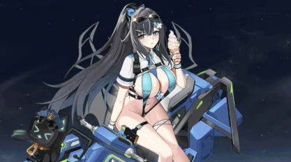 PartyParrot_'s tweet photo. アウタープレーンってゲームで今きてる水着デルタってヤツが髪の色合いとか見た目の雰囲気がFGOのテノチティトランみたいで刺さったのではじめてみました。
ボイス聞く限りなんか監禁したいとか逮捕したいとかじっとりと重ためな事を言ってきてるので実質ほぼテノちだと思います。 https://t.co/8h4dB7SKRV