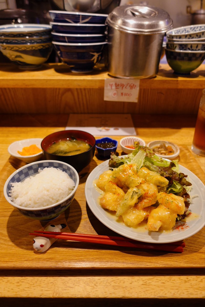 hata_____boy's tweet photo. エビマヨもガチでした
少食にも関わらずご飯2杯お代わりした https://t.co/8eg1oiRU1C