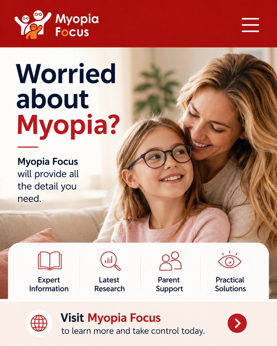 MyopiaFocus's tweet photo. If your child is becoming short-sighted, do not just ask: “Do they need stronger glasses?”

Ask: “Is their myopia progressing, and what can we do about it?”

Explore parent resources at Myopia Focus:
https://t.co/k0TeUYyvez

#MyopiaFocus #ChildrensEyeHealth https://t.co/kJOJOffonm