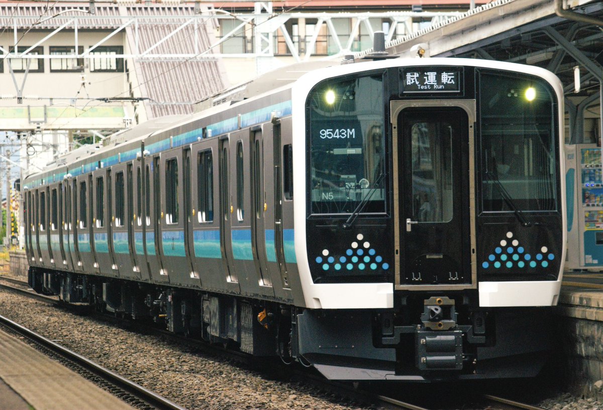 ef64e131's tweet photo. 2026.7.12
試9542M〜試9543M
E131系200番台N5編成 https://t.co/Lnj3fPXACS