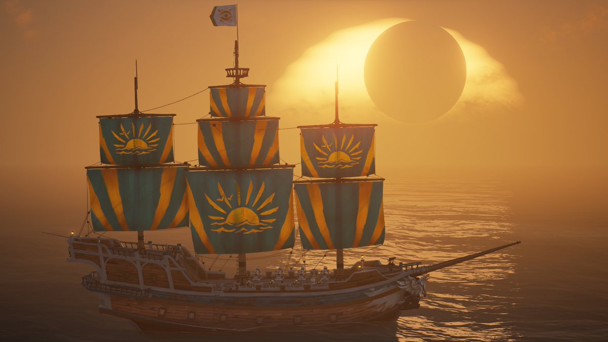 Jack__Grimm's tweet photo. Finally my very first win for #Sotshot @SeaOfThieves using my own idea/directing!

Now I truly feel like I've earned these sails through my own hard work.

Thank you to everyone who's been part of any of my shots, and included me in your own. ❤️‍🔥🏴‍☠️🌅 https://t.co/48Kig0xStH