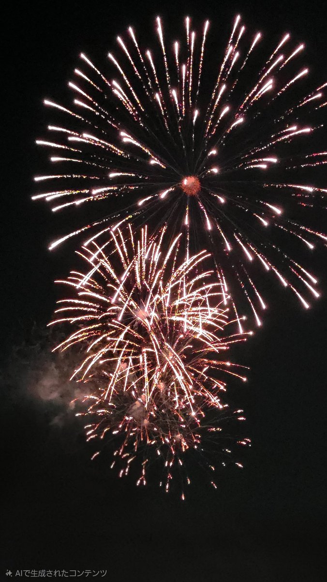 cherrykomm's tweet photo. 花火🎆とても綺麗でした
#花火 https://t.co/SNMCdeRo8H