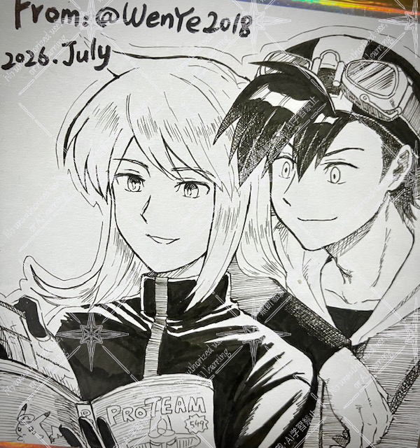 ricco42548503's tweet photo. そしてこちらもどうか自慢させて😍
文野さま（@WenYe2018）が色紙を描いてくださりました～～🙏💕金銀の尊い日常景色よ！ありがとうございますーーー!!! https://t.co/u6ELFRTTzE