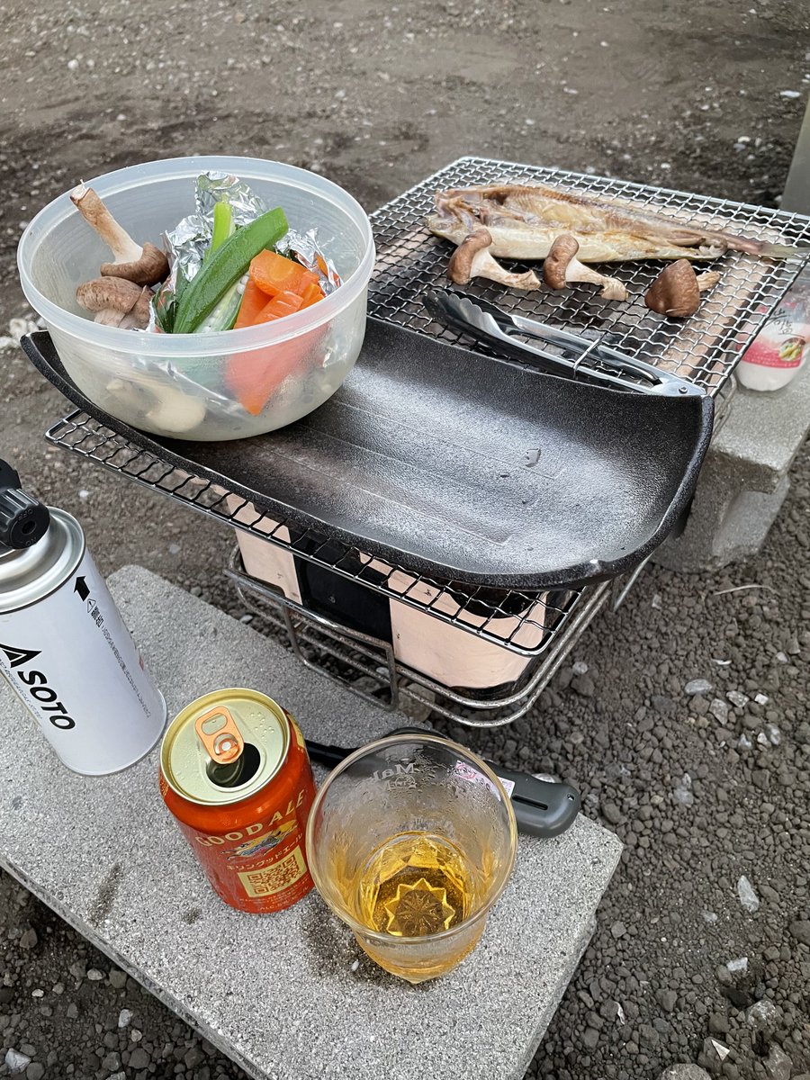 kenteno12's tweet photo. #1人BBQ☺️ https://t.co/AdI76WAjPk