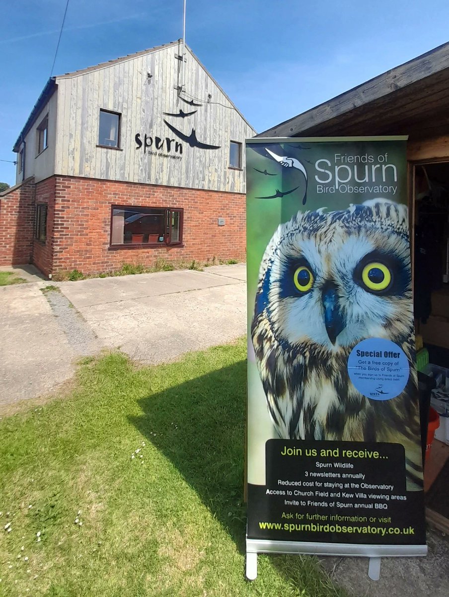 spurnbirdobs's tweet photo. The Info Hub is open from 12 to 4pm today. Come and catch up with all  the latest sightings, check out our exclusive merchandise and get signed  up to our MigFest 2026 prize draw, with the chance to win a Zeiss  Conquest Apia Telescope and more prizes worth over £1500! 🐦 https://t.co/4iXu5UjNK3