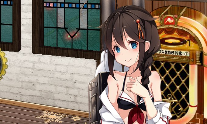 7xp_YB3's tweet photo. 久しぶりに艦これ開いてみたんだけど、、、時雨改三が出てて、びっくりした...
とりあえず、、、ゆうしぐはイイぞ😉
改三見たさに提督復帰するか？🤔 https://t.co/dsIKuOKWlR
