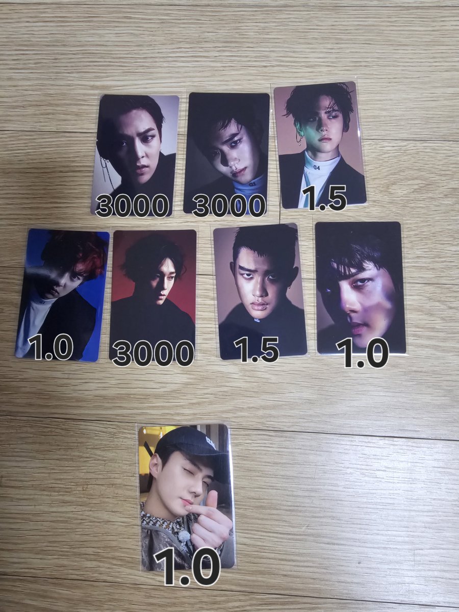 yangdod0yo's tweet photo. 엑소 exo 포카 양도 해요!
스피커 포카 일괄시 5.0
장당 1.0이상 시 영상 인증⭕️
예민하신분, 인증받고 잠수❌️
디엠 후 멘션 주세요!!

ㅅㅊㅇ 광야 위버스 슴스토어 시우민 수호 백현 디오 찬열 첸 세훈 몬스터 팬미팅 미공포 스피커 포토카드 sell wts https://t.co/fJH6x11sXT