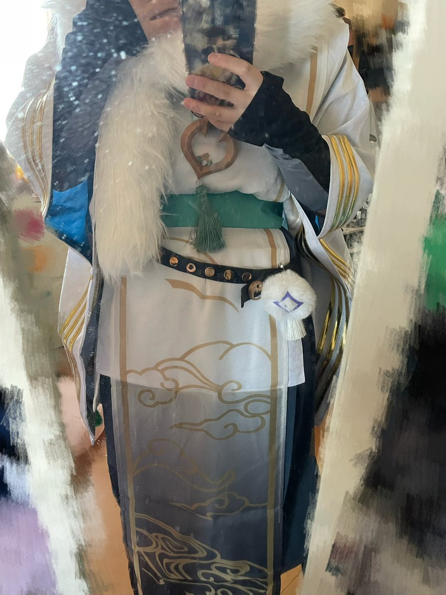 hisui1_1's tweet photo. 新しく出すキャラの衣装届いた！✨
めっちゃいい感じ！
そんでめっちゃモッフモフ！💚 https://t.co/z4sKDGQT4j