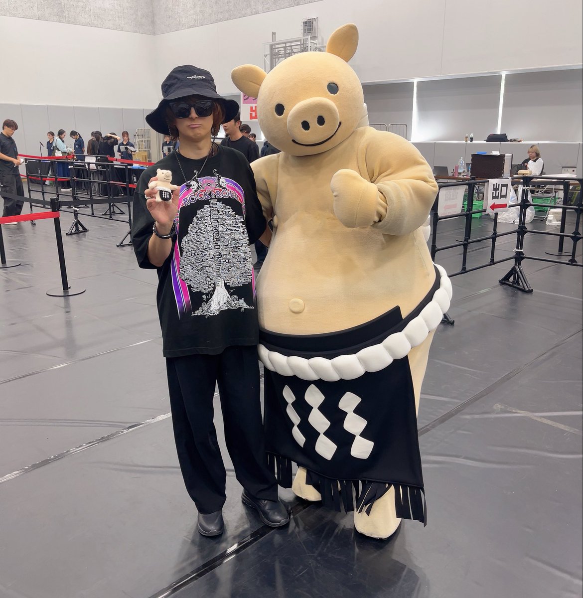 ぶーちゃん 二日目、三日目もお疲れ様でした！ ぶーちゃんもお疲れ様でした🙏