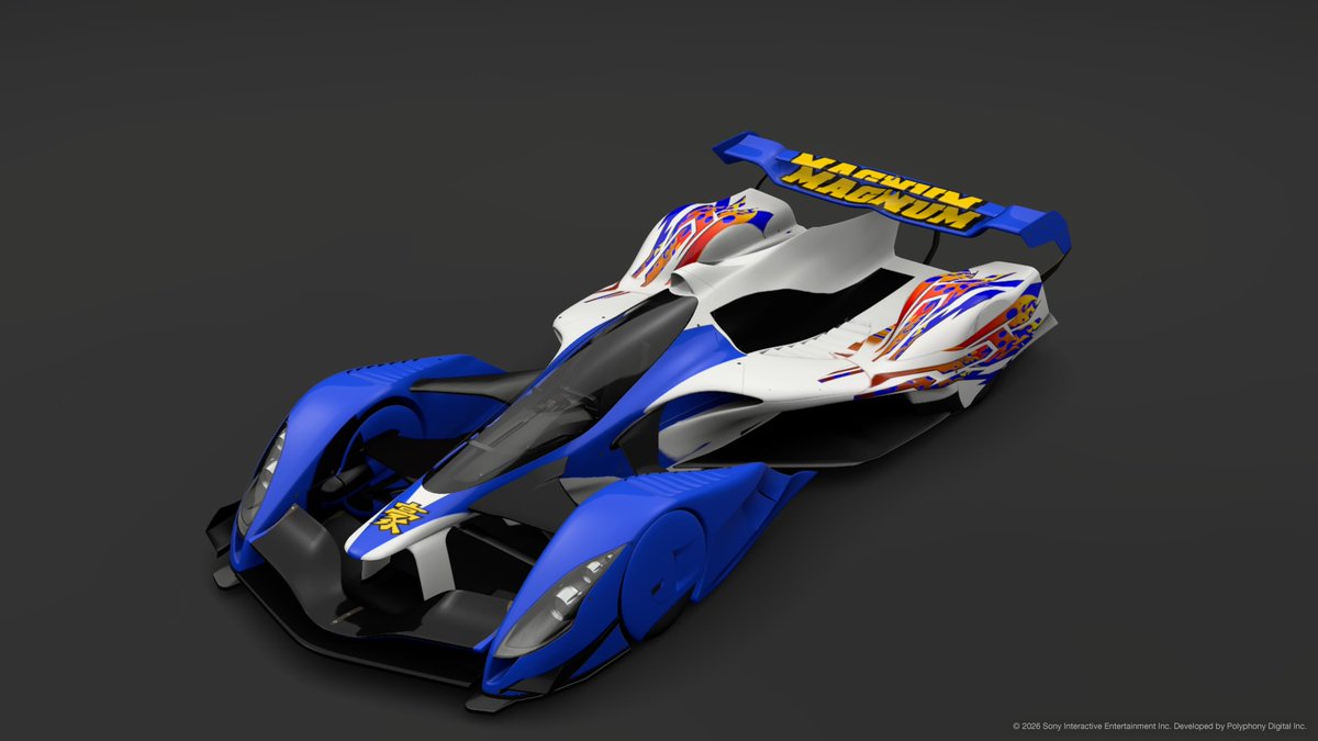 dashk_adhd's tweet photo. #GT7 で速くて難しいマシン(レッドブルX2019 Conpetition)のボディフォルムがミニ四駆のサイクロンマグナムに似ていたので、スタイル作った。
Youtube配信で使うこともあるが、まぁまだ仮段階っぽい部分もあるから完成度上げていこうかな #グランツーリスモ7 https://t.co/IUqpUKi91a