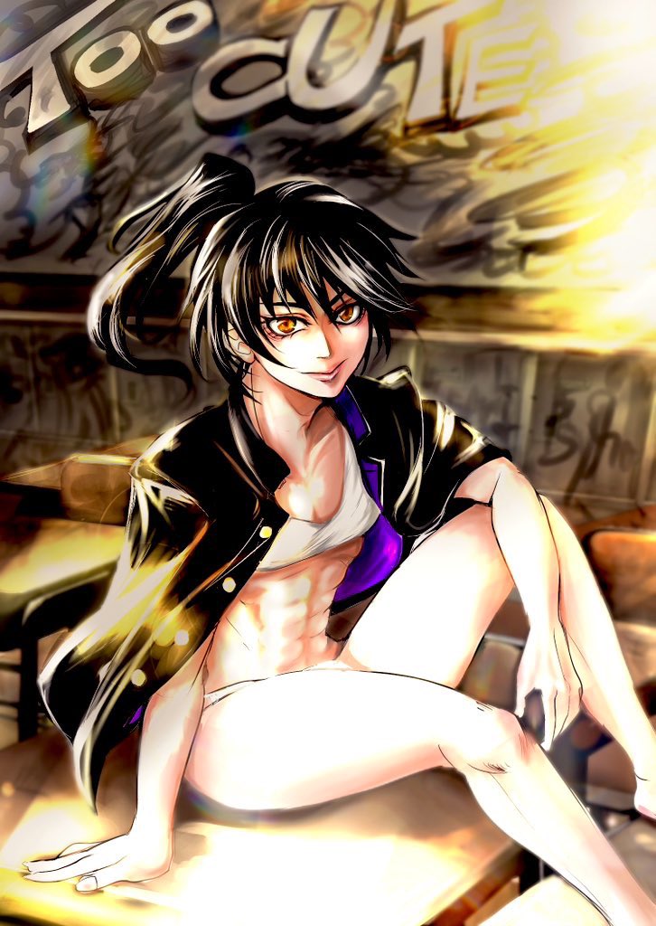 HaineProject's tweet photo. #夏の創作クラスタフォロー祭り
#創作BL 
#三連休はフォロワーさんが増えるらしい 
よろしくお願いします🤲巡回します♡
うちの子ポニテヤンキー♡ハルヤ https://t.co/fcaJZuzNAE