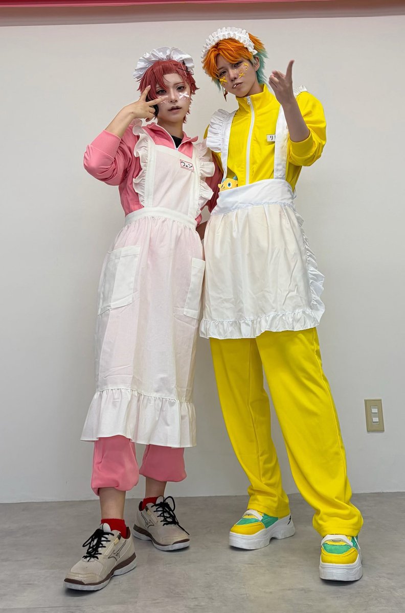 Hyotenka_000's tweet photo. cos ※デコ注意
メイドさんをやってきたぞ❕🍋 https://t.co/RXQ1OIyG9I