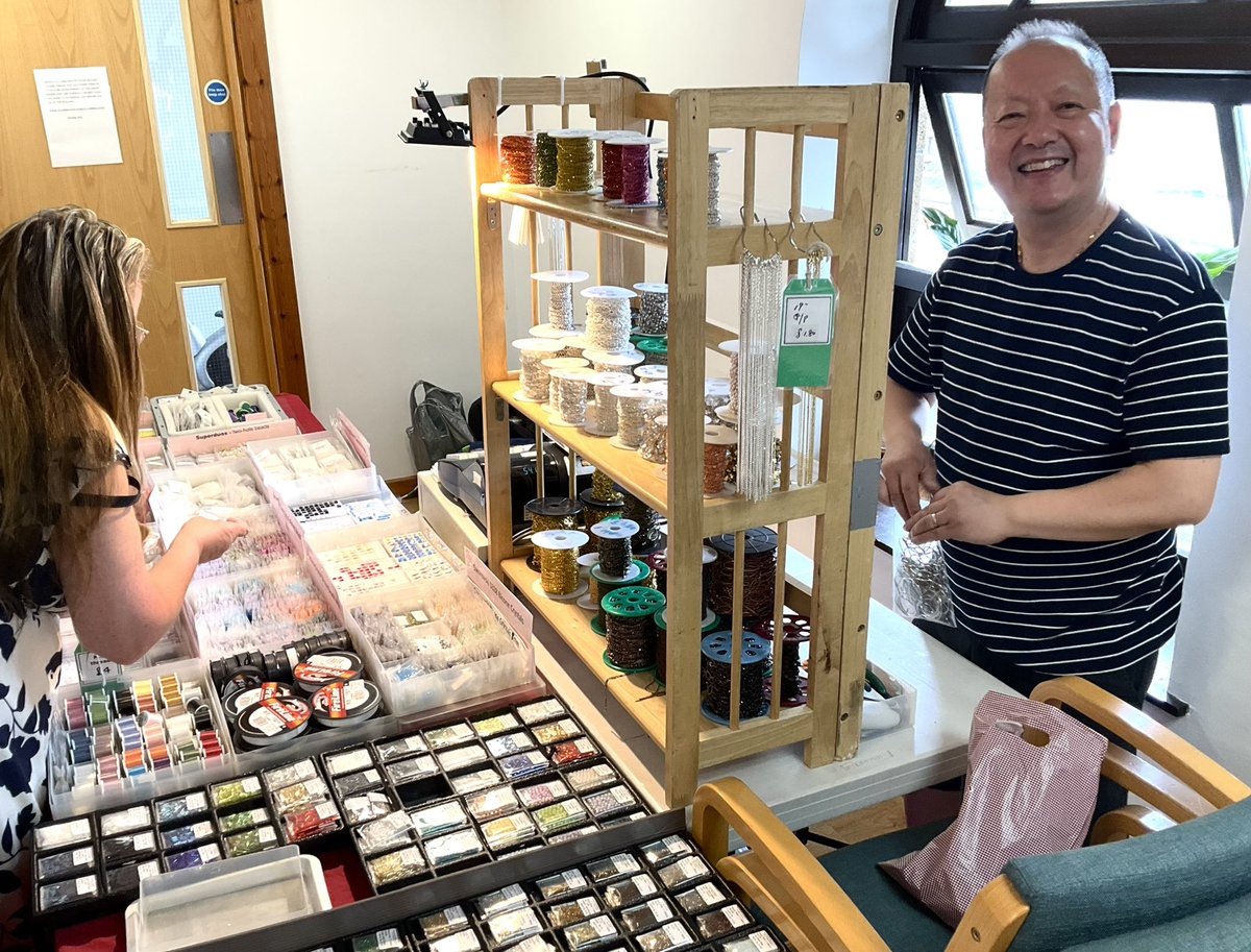 UKMrBead's tweet photo. #Cornish #Bead Fair Today https://t.co/EvKdB8SRkD