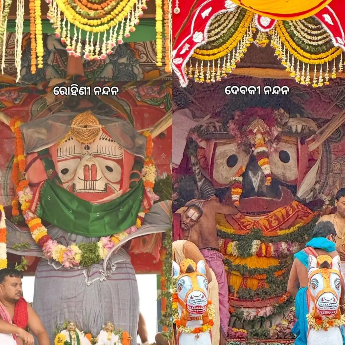 odiajagat's tweet photo. ଆହା କି ସୁନ୍ଦର ଦିଶୁଛନ୍ତି ଦୁଇ ଭାଇ କାଳିଆ-ବଳିଆ ବ୍ରହ୍ମାଣ୍ଡ ଗୋସାଇଁ ❤️🥰🙏 https://t.co/F7AzTDsMbD