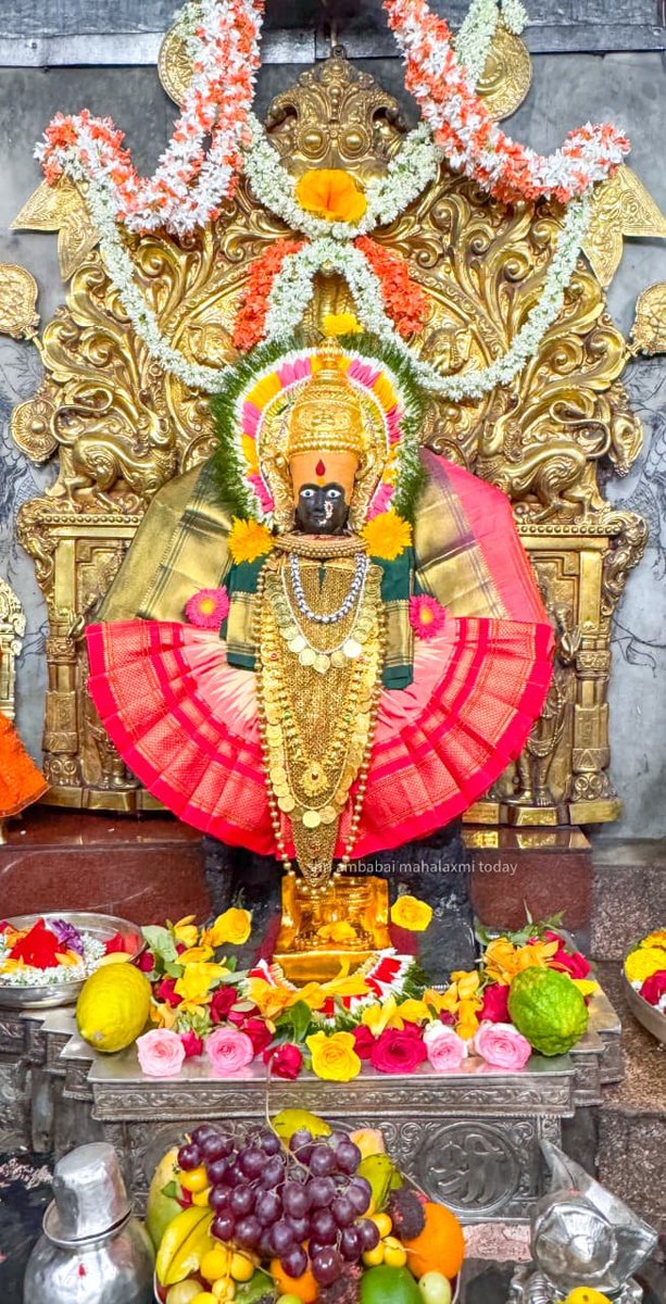DrAnilLoveAB's tweet photo. श्री करवीर निवासिनी अंबाबाई ( महालक्ष्मी ) 🌸🌹🙏🏻 https://t.co/fTL8Lhzulv