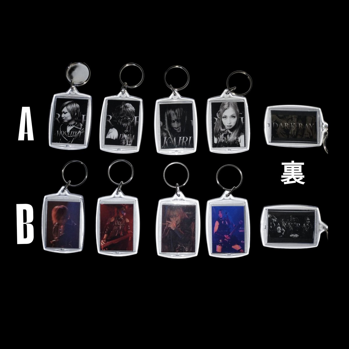 darkray_kairi's tweet photo. 【物販】

7/23上野音横丁のLIVE〜
『キーホルダー発売!』

タイプA
タイプB
各500円

数に限りがありますので欲しい方お早めに! https://t.co/6aVJ7fnGqm