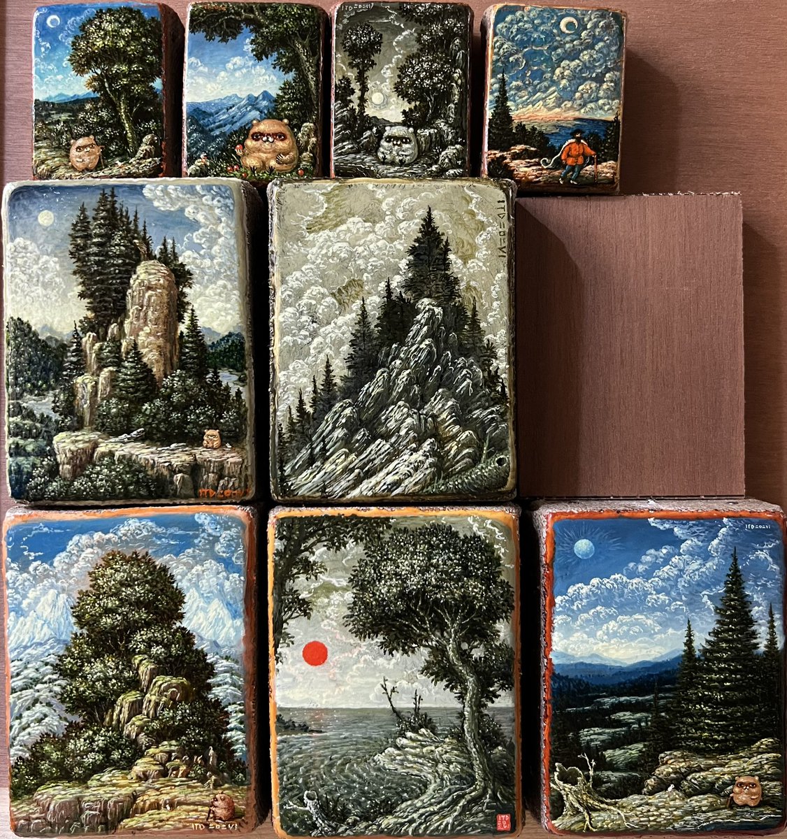gomi_kvzv_tarov's tweet photo. ✨絵画作品販売中ﾃﾞｽ✨

✨大変素晴らしく良い絵画を購入する事で皆さんは満足しつつ、井上時田大輔に諸々の料金を支払わさせ、生活を成り立たせる事ができます✨✨善✨徳✨業✨✨

✨海外発送やれます✨💪🚢💪✨

ﾂﾘｰのﾘﾝｸから購入頂けます⤵︎ https://t.co/71o6vo5VAo