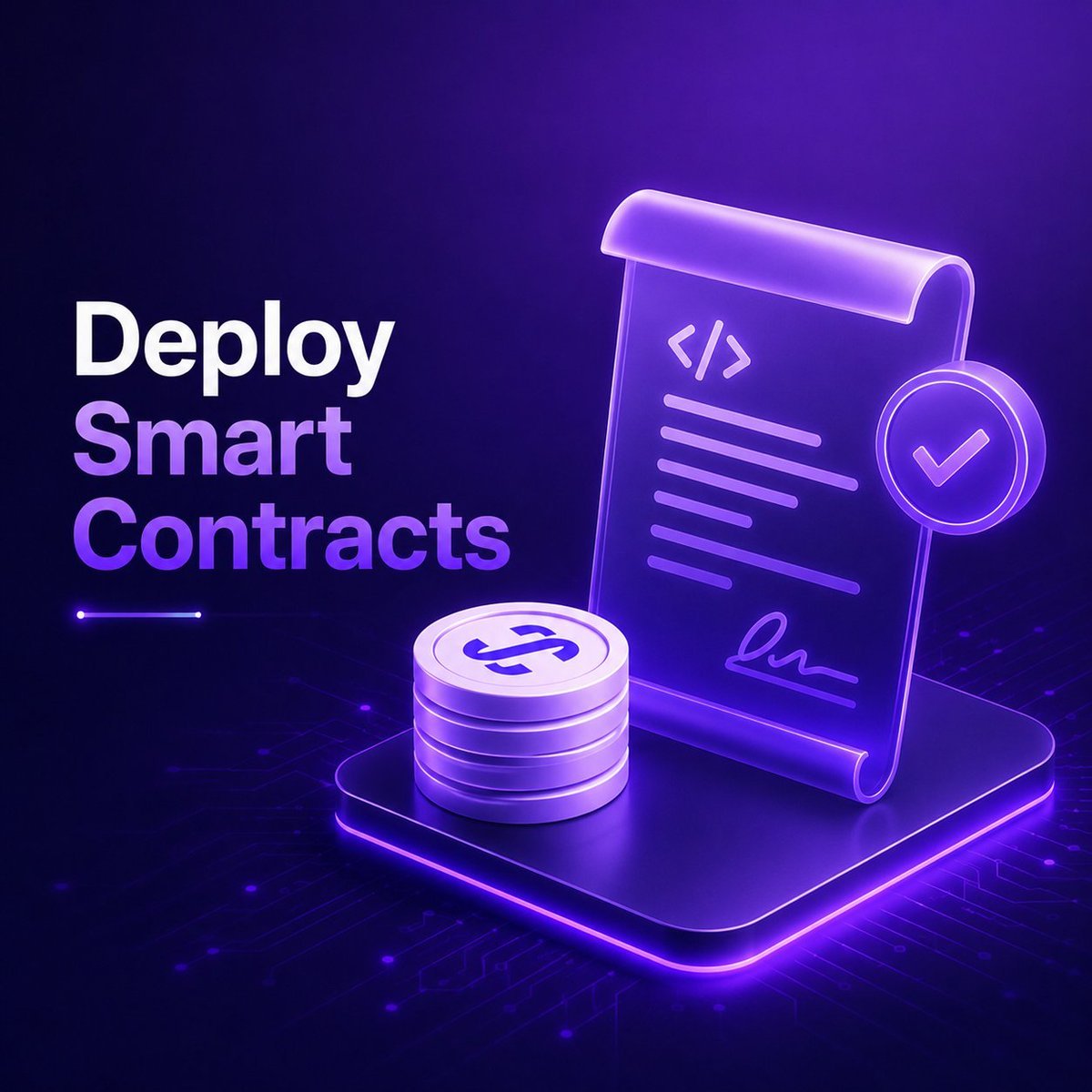 Helix's tweet photo. Just describe what you need in plain English and deploy custom Solidity contracts with $HLX 📜 https://t.co/7V7RoSRkVv