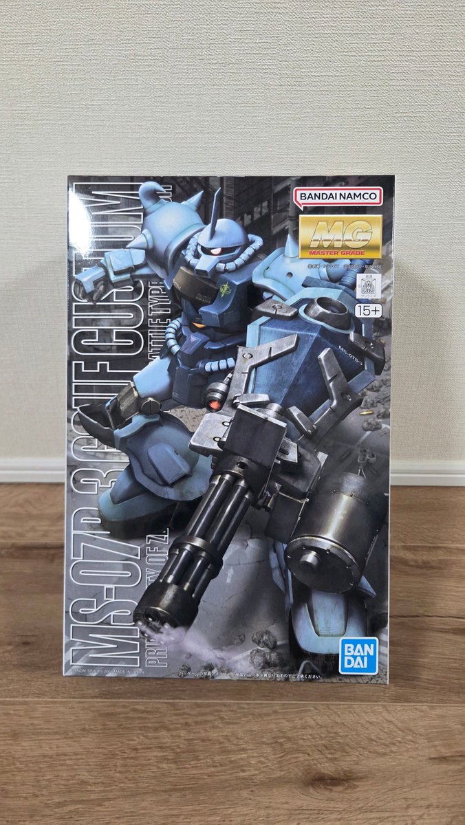 37_DON_37's tweet photo. 今日キャナルに用事があってちょろっと覗いてみたら売ってたのでグフカスタムのMGゲット～
ずっと探してたので嬉しい https://t.co/trPqBPmJQj