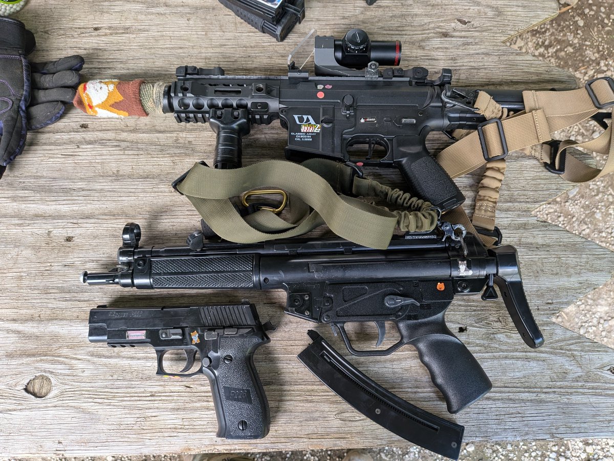 9999_viper's tweet photo. ほぼ4ヶ月ぶりに #みんなの森 #定例会 に参戦！
戦績はダメダメな上に銃をセーフティな忘れ手帰ると言うサバゲーマーにあるまじき行為😭
#サバイバルゲーム
#サバゲー https://t.co/bb1birm5rV
