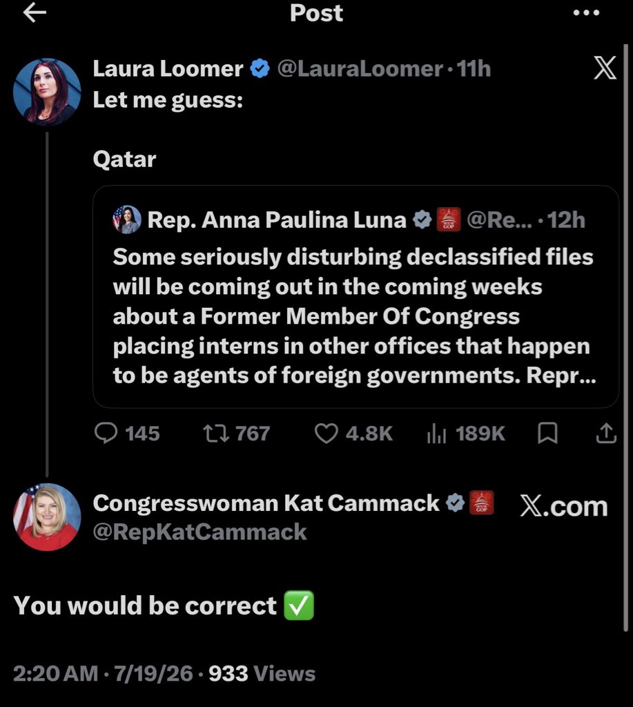 Laura Loomer tweet media