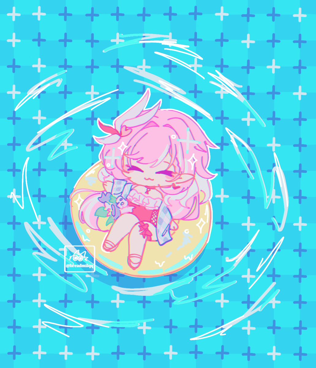 breadmilqq's tweet photo. I tried ( ;∀; ) #elysia 🏖️ https://t.co/Htm5MVEIGt