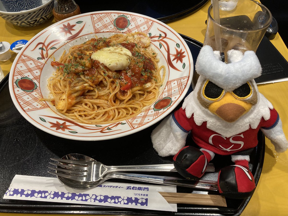consa_3's tweet photo. 帰りにパスタ🍝食べて帰宅✨
チーズ系に弱いわたし🤣
周りもサポさんでした✨ https://t.co/fc0Uhe41sW