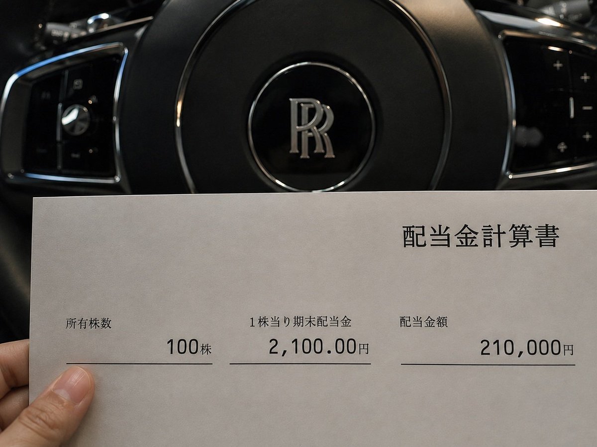 migiprop's tweet photo. 100株で年間21万円の配当。
夢のように見える数字ですが、答えは「選ぶ企業」で決まります。
高配当＝正解ではない。
大切なのは、

🔥 安定した利益
🔥 成長する事業
🔥 割安なタイミング
この3つ。

日本株で長期的に資産を作る考え方を発信しています。
📌注目銘柄リストはプロフィールから👇 https://t.co/2gDyL1v0xr