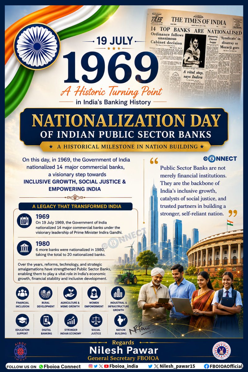 Debasis44180882's tweet photo. @nilesh_pawar15 @BOIOAMNG #BankNationalisationDay https://t.co/JnsiM4kWEa