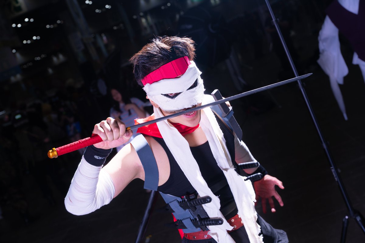 U2CosN0417's tweet photo. 핥짝
#MyHeroAcadémia #Stain #cosplay https://t.co/d50gkQBd2K