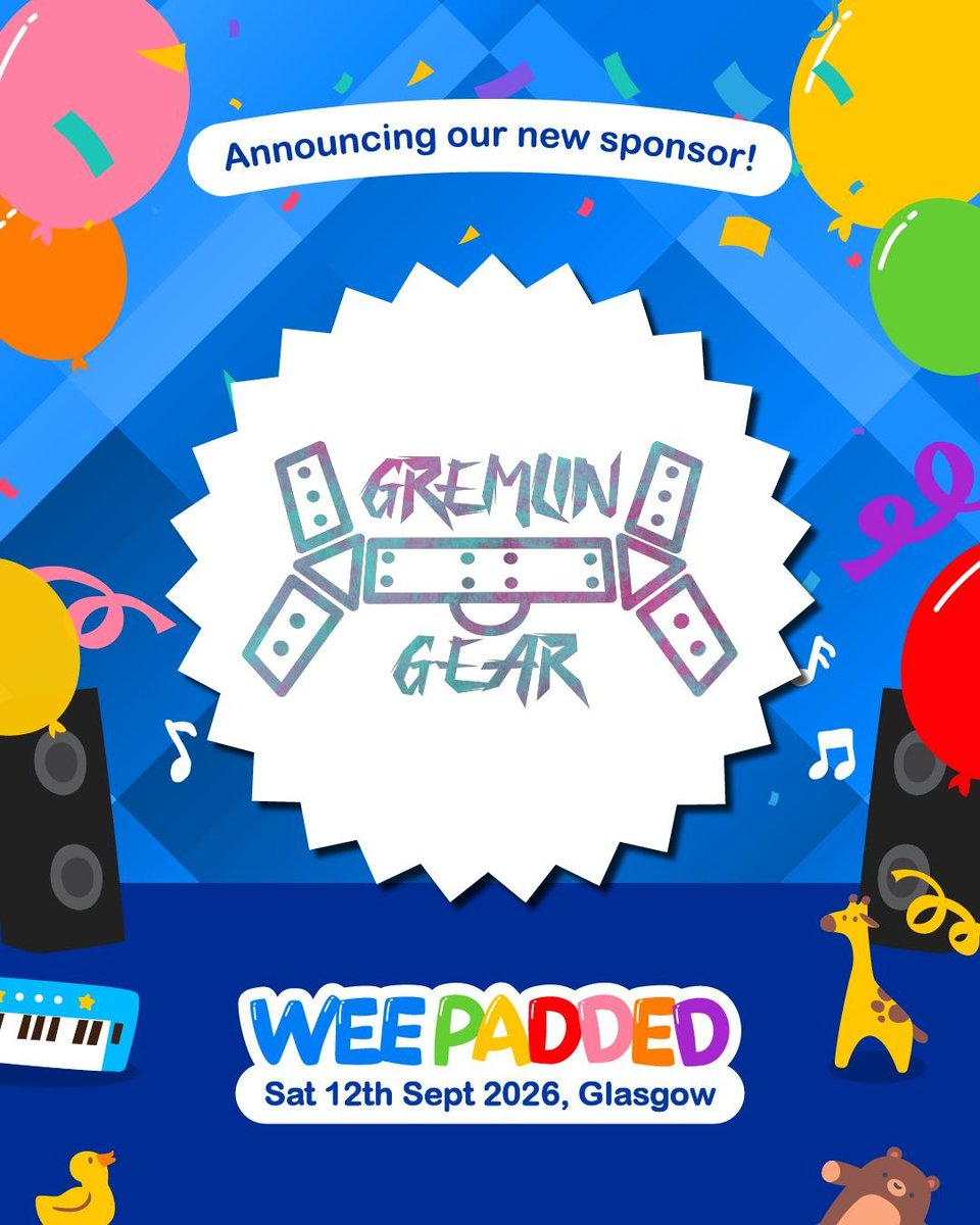 WeePadded's tweet photo. ⭐ SPONSOR SUNDAY ⭐
Sponsor Sunday round 2!!
@Gremlin_Gear are a kink shop in Glasgow City Centre for babies, pups and everyone in between and are happy to be backing and sponsoring our next event! 
Every ticket holder will receive a discount code kindly donated by Gremlin! https://t.co/PhKyNcrLcY
