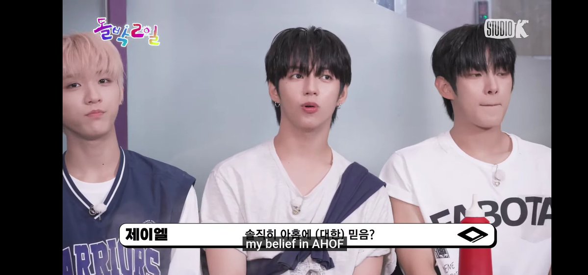 Michan617's tweet photo. Reasons why this episode made me cry...

reason 1 :

"My belief in AHOF is rock solid, I always trust our group.. and so I hope to stay with AHOF for a long time." -JL https://t.co/g8ULaOmqtp
