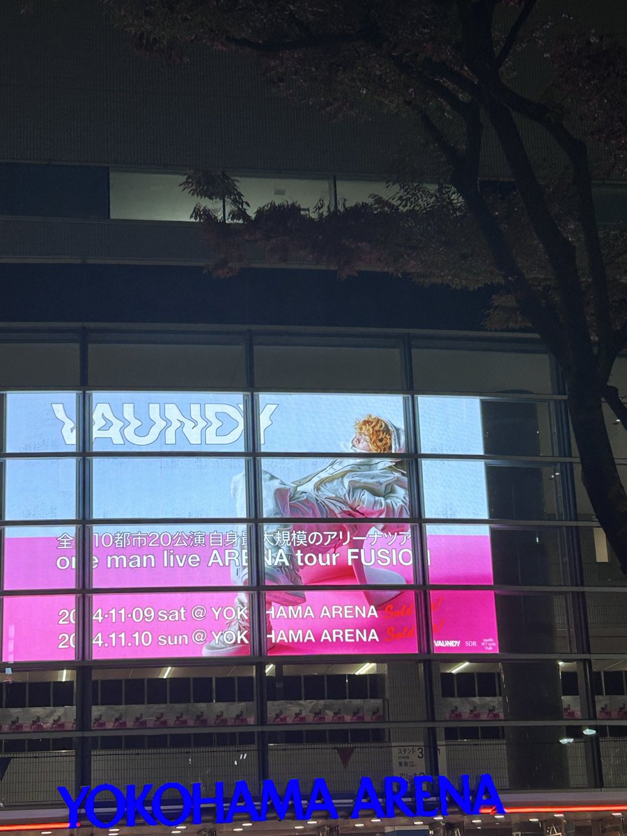 vaws_ryo04's tweet photo. 今日はFUSION！
当時の写真がこれしかない上に横アリしか行ってないから記憶があまりない… https://t.co/xcEDiTu8w8