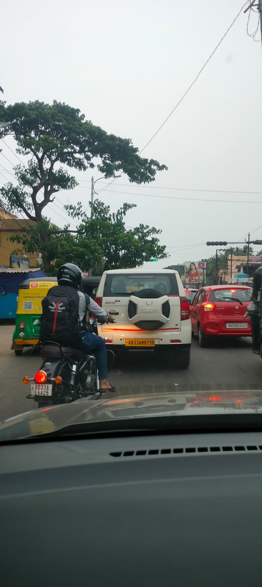 dswainbsnl's tweet photo. @DCP_TRAFFIC 
Sir,
At traffic post of Prameya office,Jagamara the light is obstructed by large trees.Hence the commutators are not able the signal lights from gandamunda chhak to khandagir chhak.Requested to remove the branches of the trees obstructing the signal lights. https://t.co/YebZ0npKdI