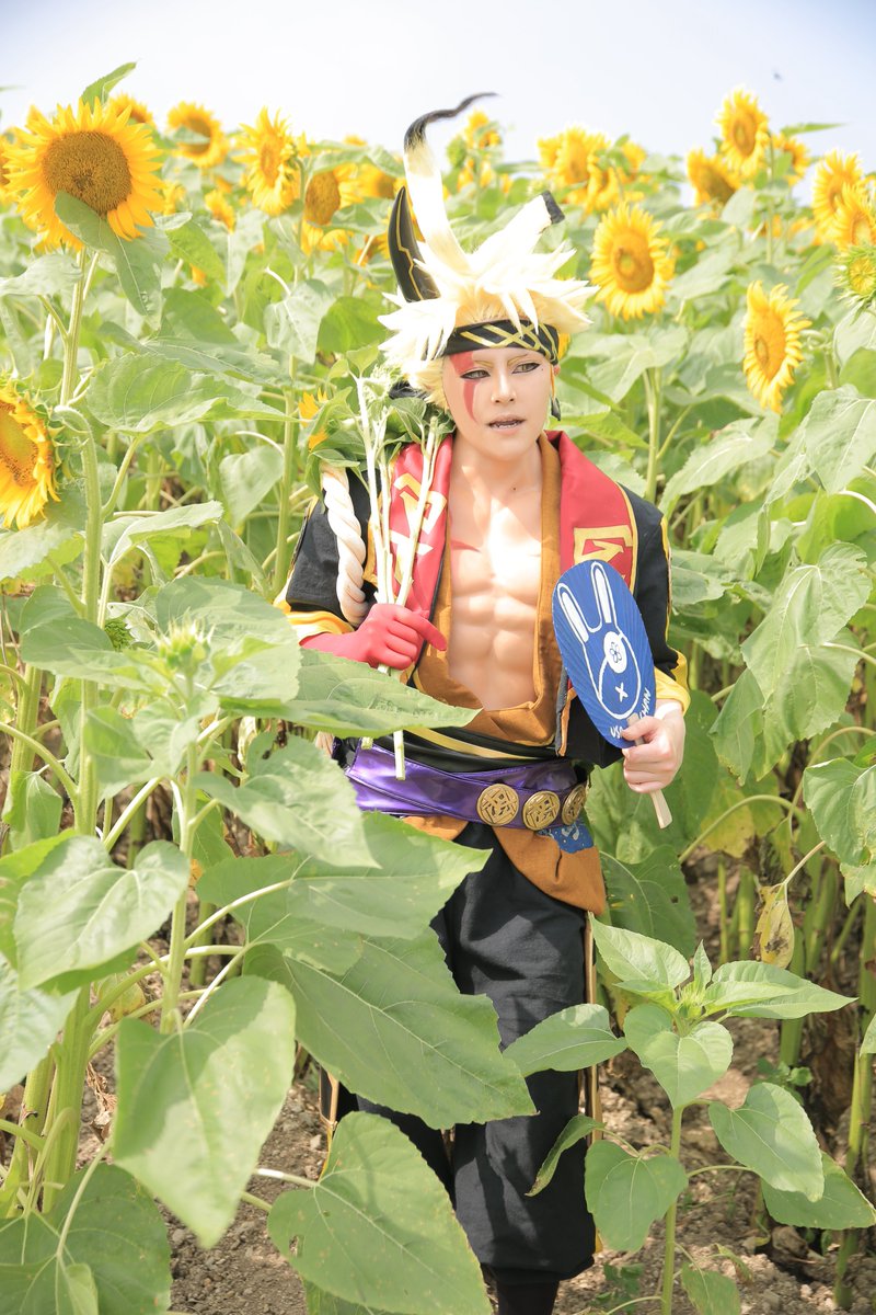 bddha0408's tweet photo. 終末のワルキューレ

              ー坂田金時ー

                    🌻夏🌻

あちぃ……夏は暑いわ…
綺麗なひまわり釈迦にやりに行くか！！

⚠︎フィクションです。

📸@cosphotography1 

🌻は積んでも大丈夫なところです。 https://t.co/z22FQUwJLT