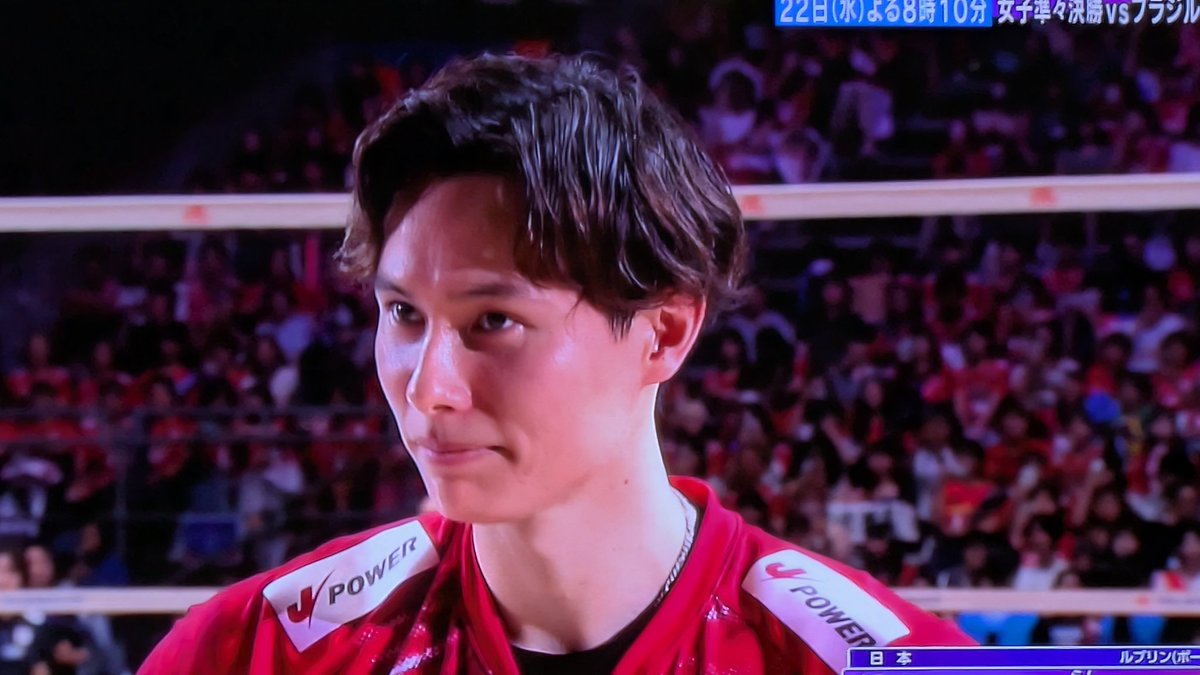 Keiko0524S's tweet photo. 🏐🙌アルゼンチン🇦🇷対日本🇯🇵
やったぁ〜〜👏👏👏
１２連勝(≧∇≦)b
＃高橋藍選手 https://t.co/s5JcfPrtUb