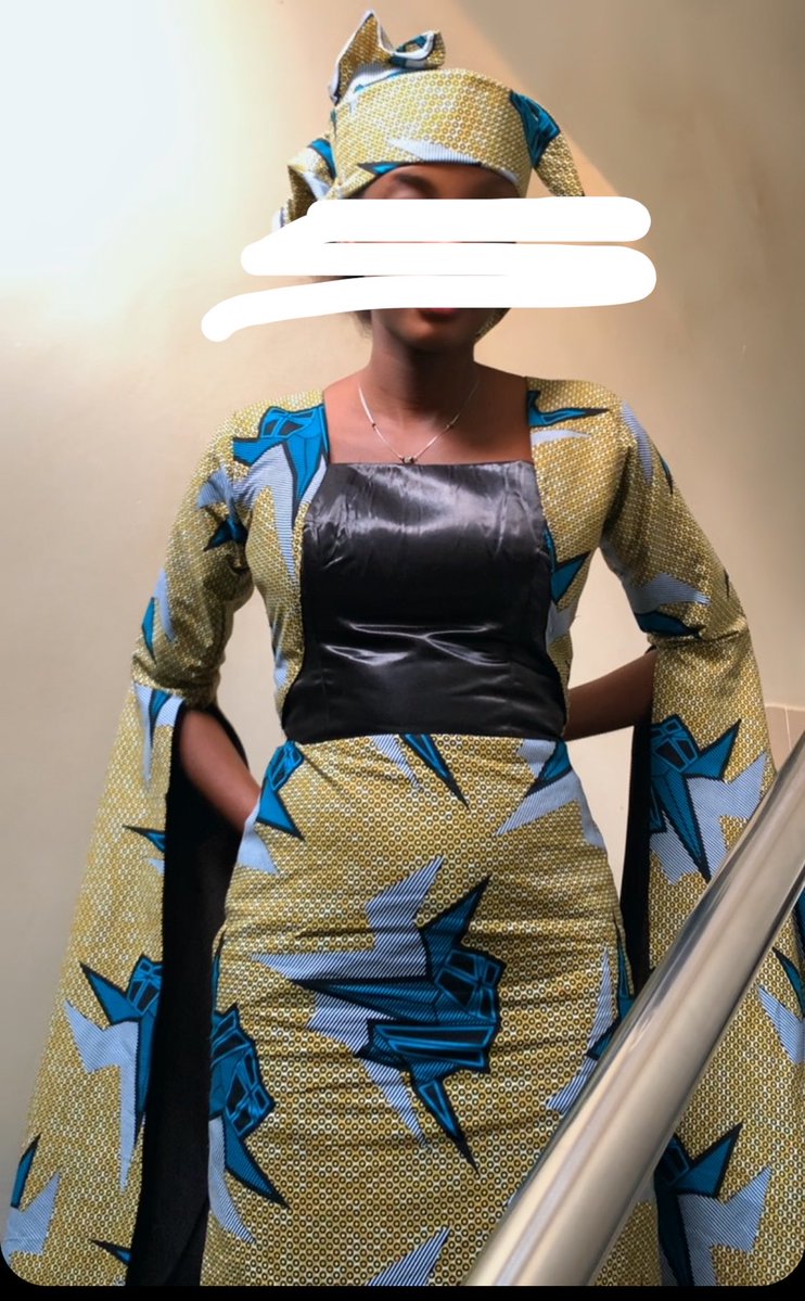 hoosieyh's tweet photo. I’m the one who Made this dress https://t.co/dpZ5fywkKE