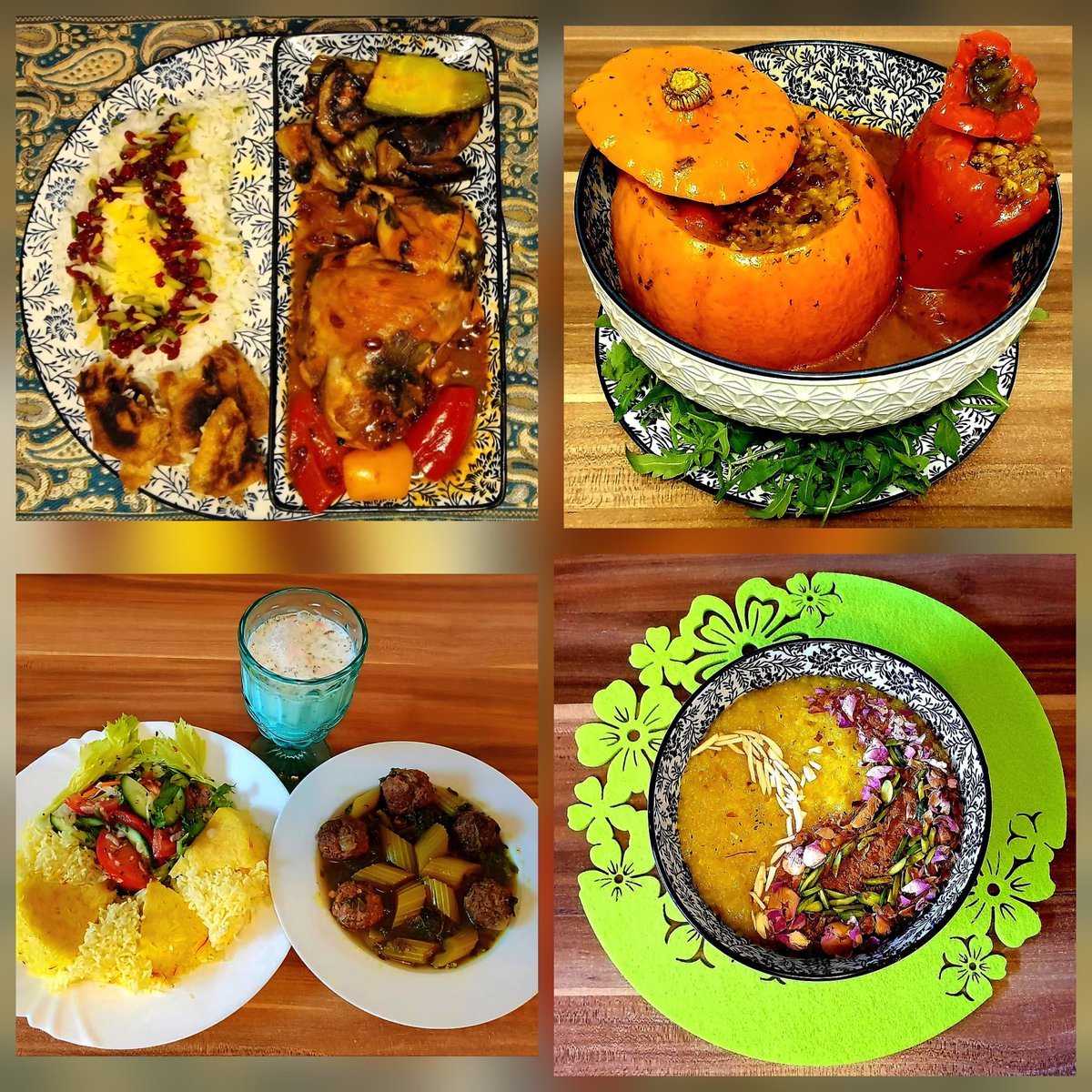 nimanezafati's tweet photo. A few photos of mostly Iranian dishes I've cooked over the years 😊
و چند تصویری از غذاهای ایرانی که پیش از این پخته ام😊 https://t.co/cLNPKdS5bK