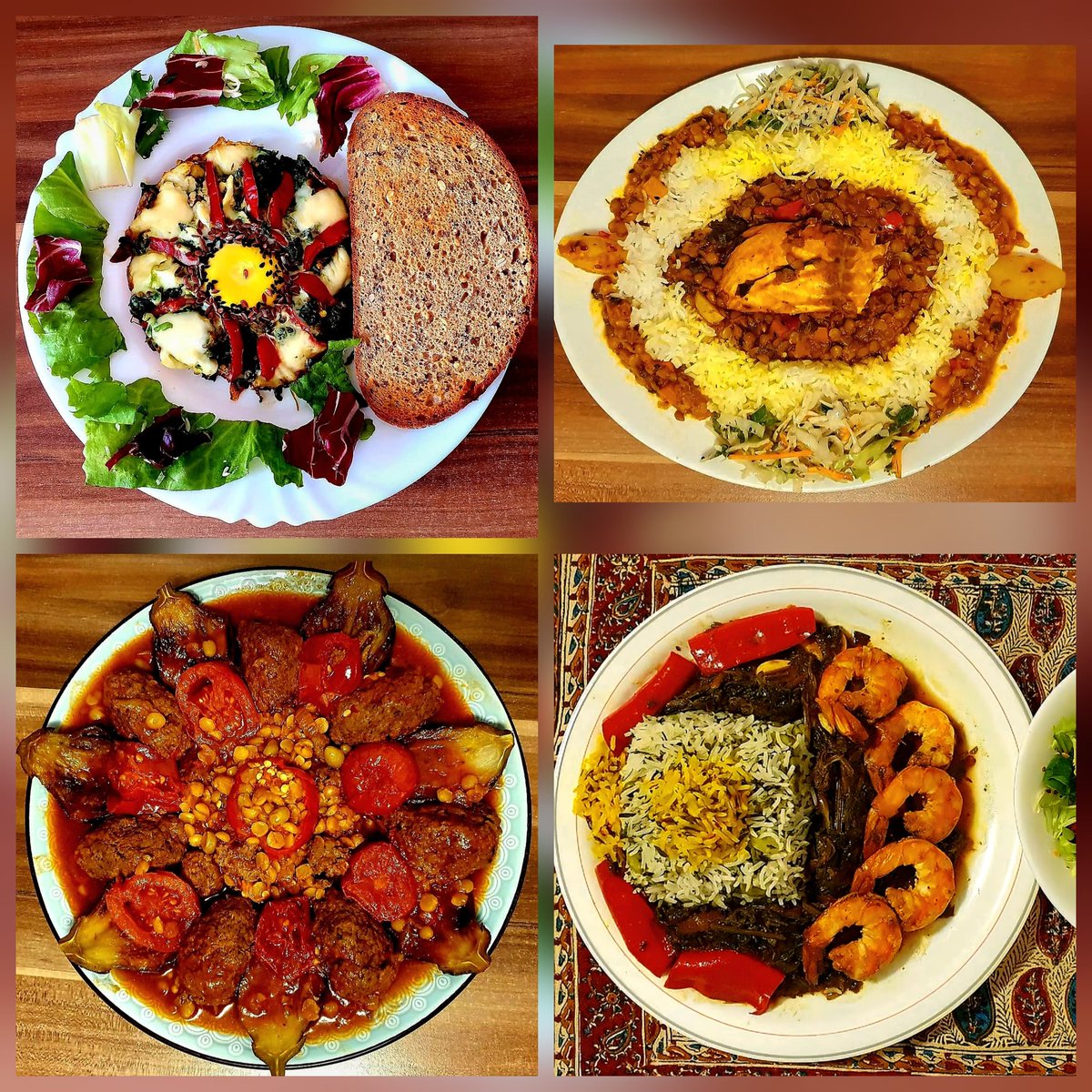 nimanezafati's tweet photo. A few photos of mostly Iranian dishes I've cooked over the years 😊
و چند تصویری از غذاهای ایرانی که پیش از این پخته ام😊 https://t.co/cLNPKdS5bK